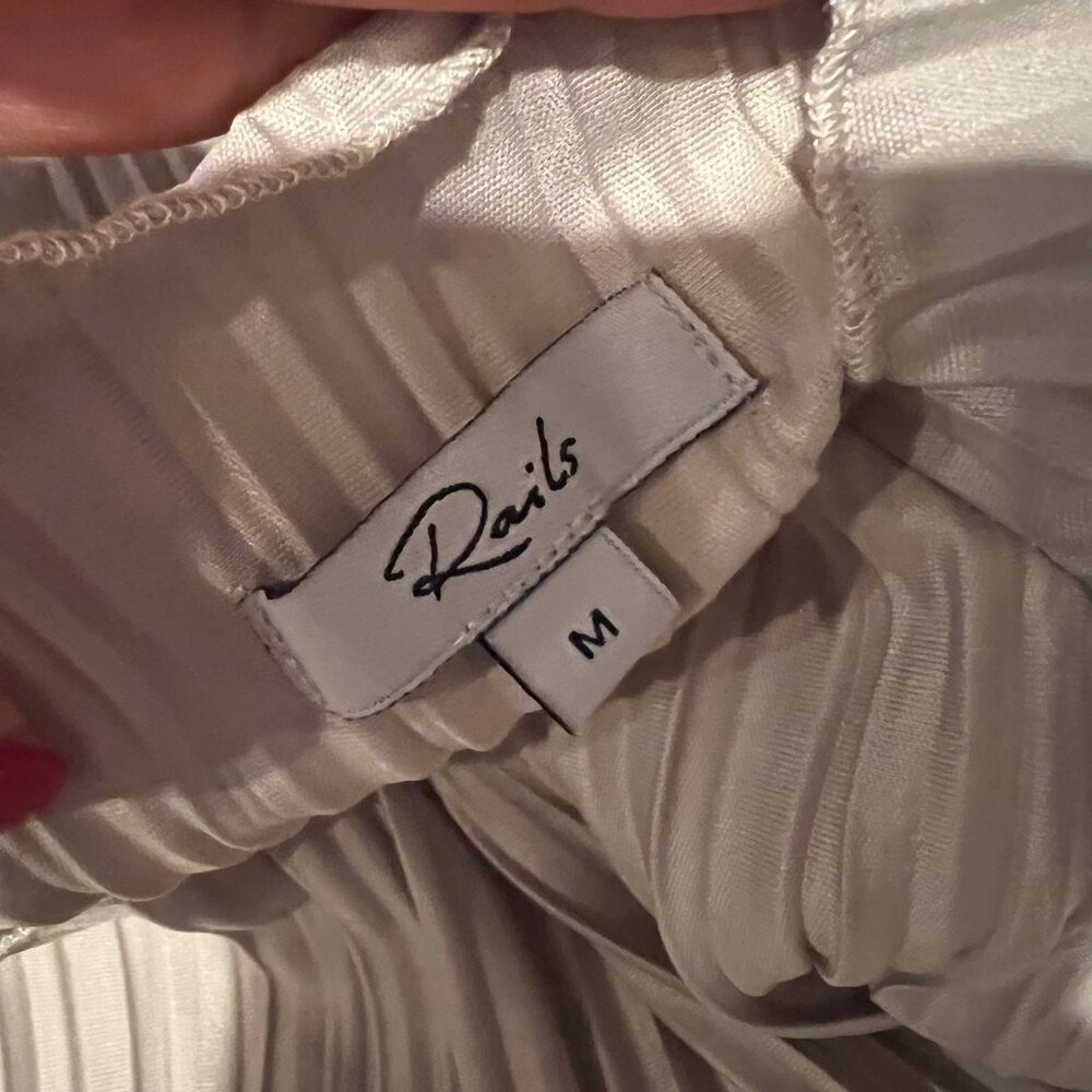 $360 Rails Trea Top & Rowan Pants Set Plisse Stra… - image 6